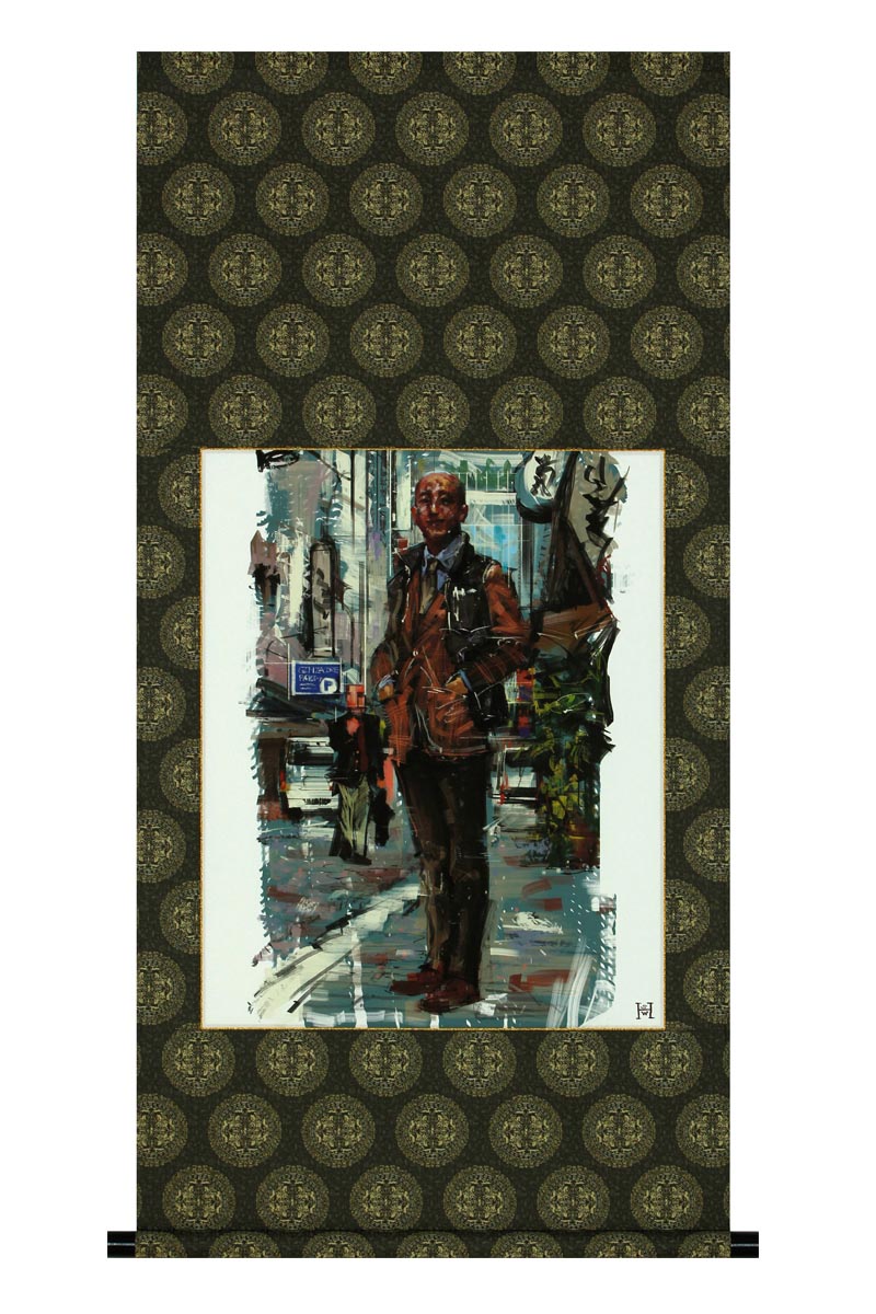 Toshihiro Takizawa Savoir-Faire No.2 Takizawa Shigeru 滝沢滋 – kakejiku art